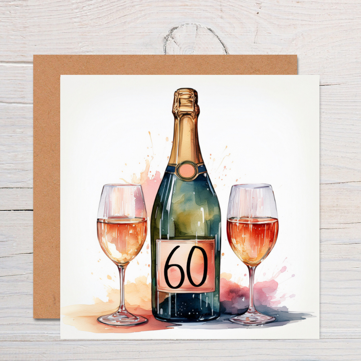Milestone Birthday Card: 18th, 21st, 30th, 40th, 50th, 60th, 70th, 80th, 90th