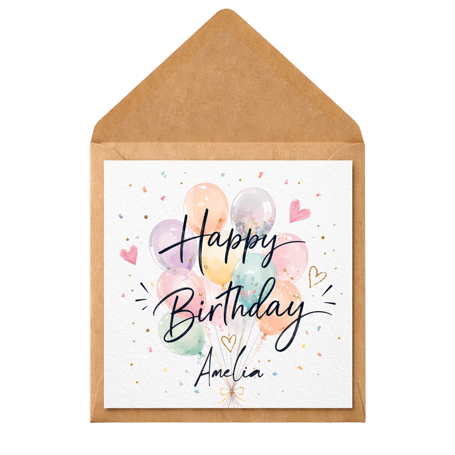 Personalised Engagement Card with Photo | Custom Polaroid Engagement Congratulations Card for Couple | Fiancé Fiancée Card