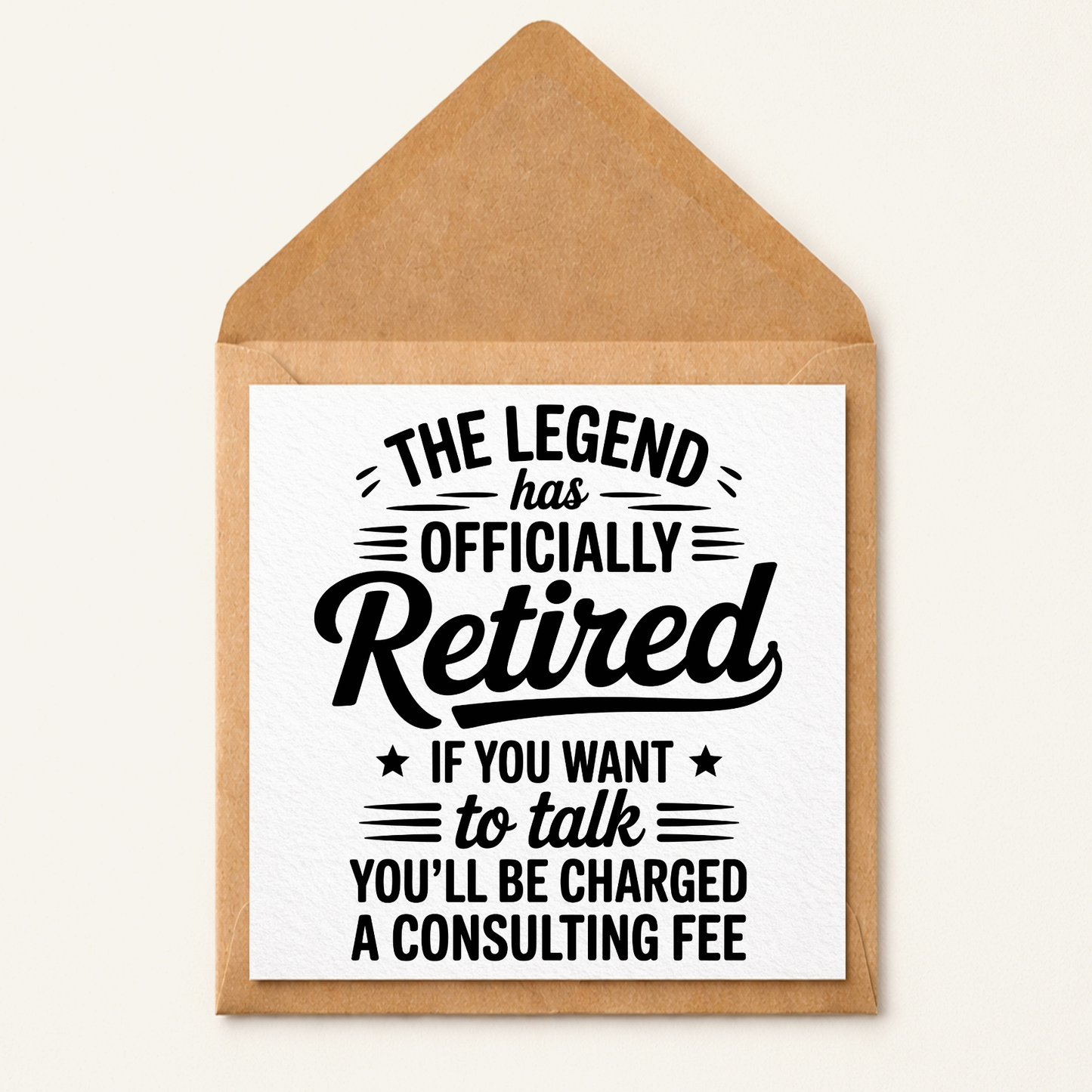 Personalised Retirement Card Funny | The Legend Has Officially Retired Card | Retirement Gift Card for Him Her | Coworker Boss Leaving Card
